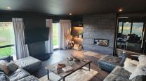 Textured and timeless: Muros Wall Panels in a bold interior photo